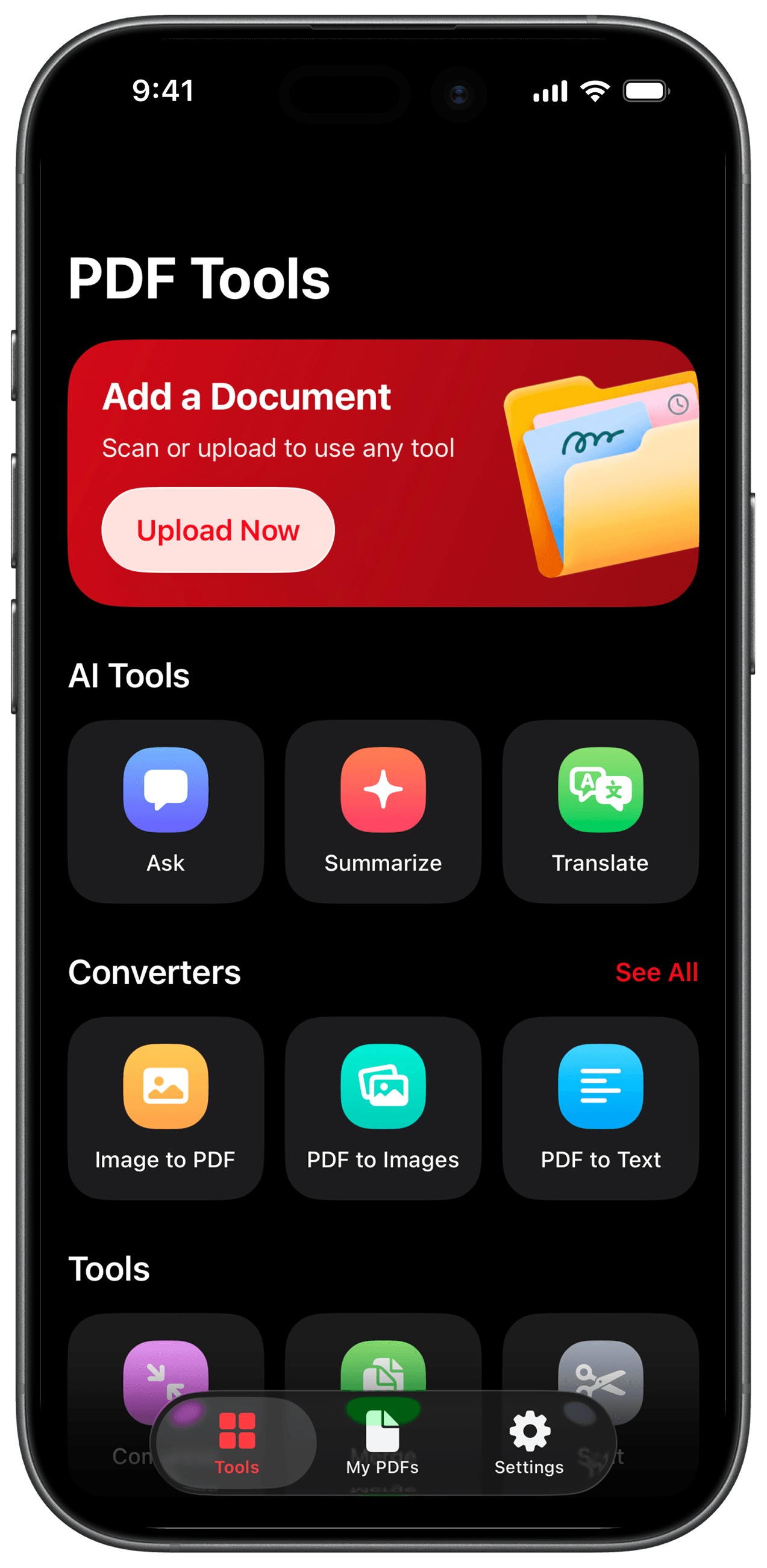 Scanly: PDF tools